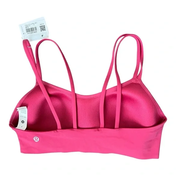 NWT Lululemon Like A Cloud Bra B/C Cup Rasberry Coulis Women’s Size 8 - Picture 6 of 7